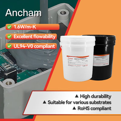 Goede prijs UL94V0 Elektronisch Silicone Potten Compound Verouderingsbestendige Thermisch geleidende lijm online