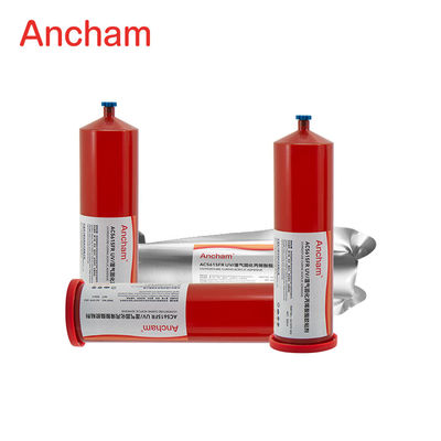 Good price Red Liquid Acrylic Adhesive  UV Moisture Curing Electronic High Strength Glue online