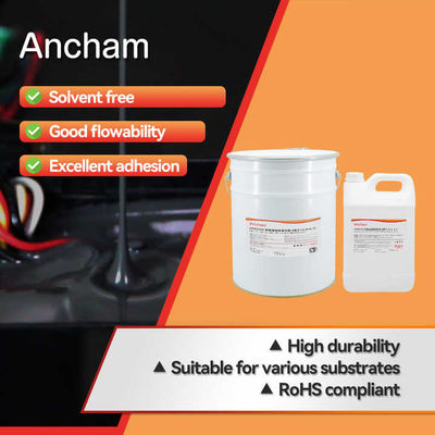Good price 25KG AB PUR Potting Compound Black Thermally Conductive Adhesive online