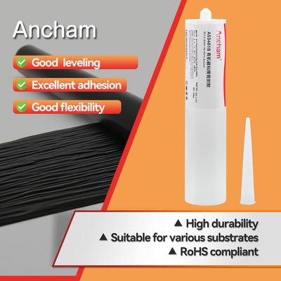 Good price Black Adhesive Sealant Good Adhesion RTV Silicone Glue RoHS REACH online